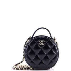Chanel Handle With Care Round Vanity #220664C41B